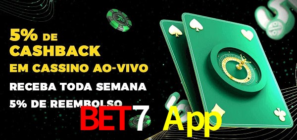 Promoções do cassino ao Vivo Bet7 App